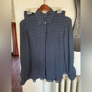 Michael Kors blouse and skirt dress. 2 pieces can be worn separately.